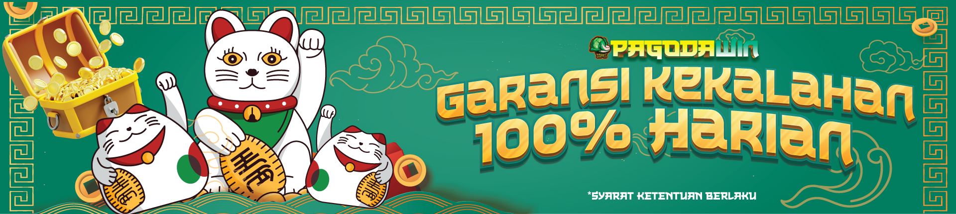 GARANSI KEKLAHAN 100% HARIAN